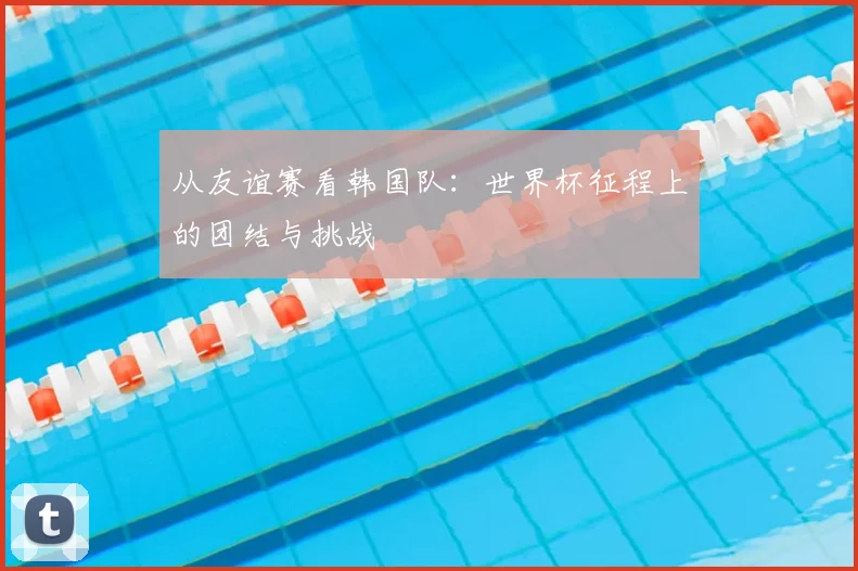 从友谊赛看韩国队：世界杯征程上的团结与挑战
